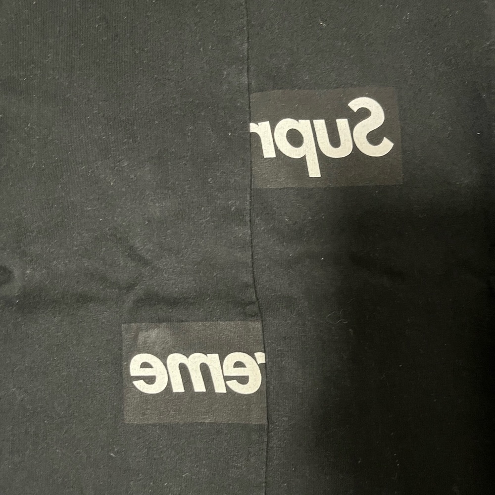 Supreme X Cdg Split Box Logo Fw18 - image 2